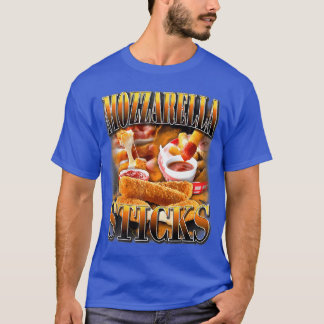 Mozzarella-Käse-Sticks Bootleg-Rap-CD-Ästhetik T-Shirt