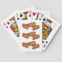 Mozzarella Stick Stcks Käse Junk Food Cards