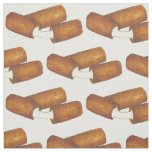 Mozzarella Sticks Fried Snack Food Käse Fabric Stoff