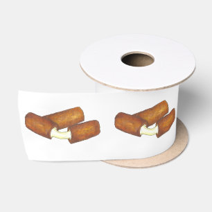 Mozzarella Sticks Käse Junk Food Ribbon Satinband