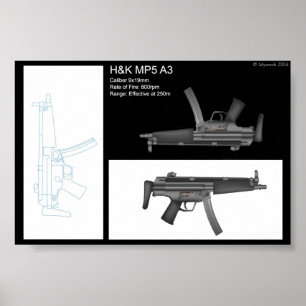 MP5-Datenblatt Poster