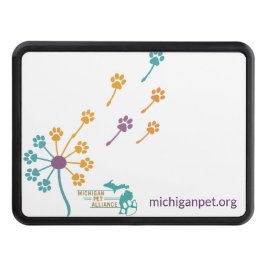 MPA Dandelion Paw Prints Hitch Cover Abschlepphaken Cover