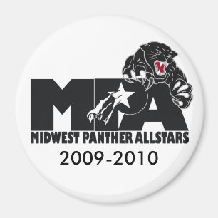 Mpa-Logo Schwarzweiss-magnent Magnet