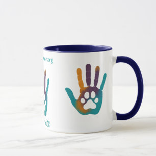 MPA One Voice Empreinte de patte dans les tasses à