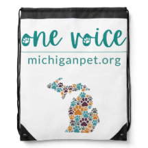 MPA One Voice Paws Drawstring Bag