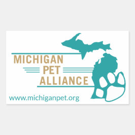 MPA-Rectangle-Aufkleber Rechteckiger Aufkleber