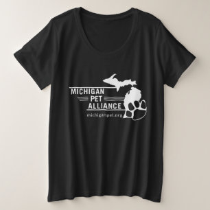 MPA Women's Plus-Größe Black T - Shirt
