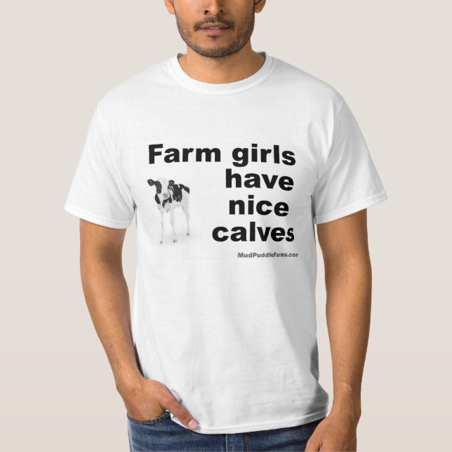 MPF-NiceCalves-Weiß T-Shirt (Vorderseite)