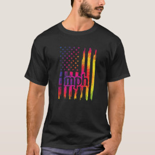 Mph US Flag Public Health Abschluss Master's Degr T-Shirt