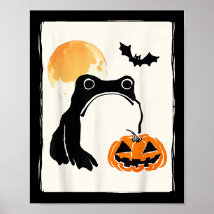 Mpy Frog japanische Art Männer Frauen Kinder Funny Poster