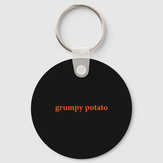 Mpy Tato Funny Thanksgiving Matching Couples Humor Schlüsselanhänger (Vorderseite)