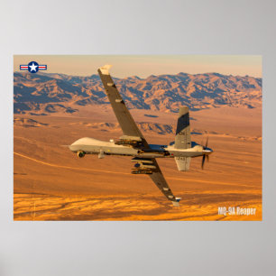 MQ-9A-SENSENMANN POSTER