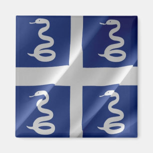 MQ - Martinique - Wachsen von Flaggen Magnet