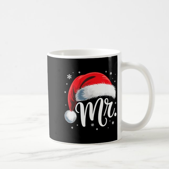 Mr And Mrs Claus Couples Matching  Kaffeetasse (Rechts)