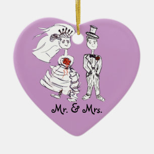 Mr. and Mrs. Keramikornament