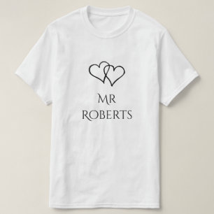 Mr. and Mrs. seine Kollegen, die zu Shirt Set pass