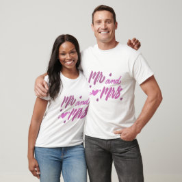 Mr and Mrs T-Shirt