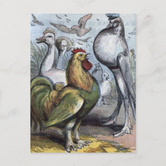 "Mr Bantam" Vintage Illustration Postkarte