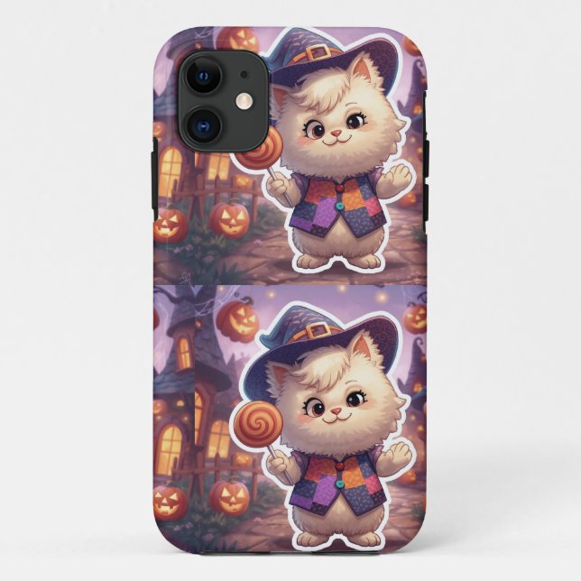 Mr Bluffy - Halloween's Gentle Bluffmaster Case-Mate iPhone Hülle (Rückseite)