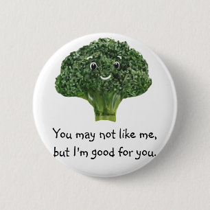 Mr.Broccoli Button
