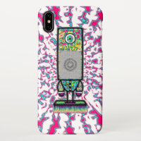 Mr. colorful psychedelic one mit Augen Lautspreche