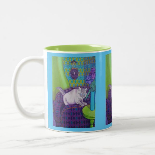 "Mr Cookie Two-Tone Tasse, 11 oz Zweifarbige Tasse (Links)