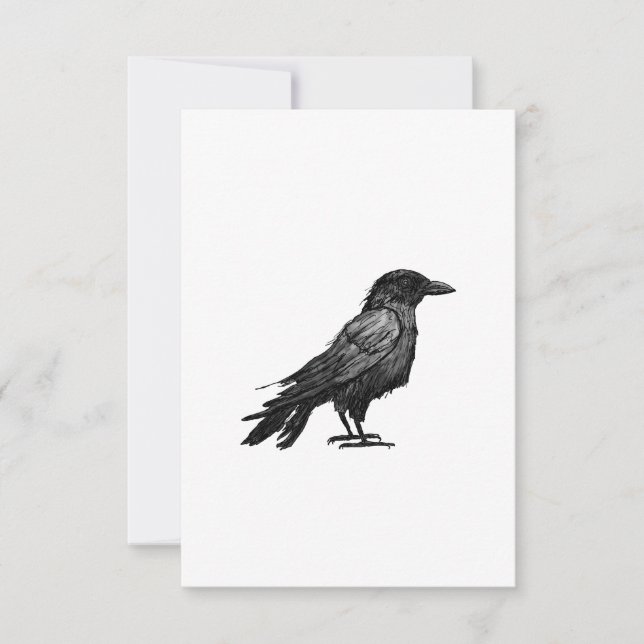 Mr. Crow Einladung (Vorderseite)