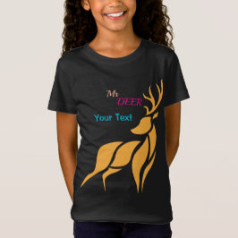 Mr. Deer Graphic – Rustic Woodland Style T-Shirt