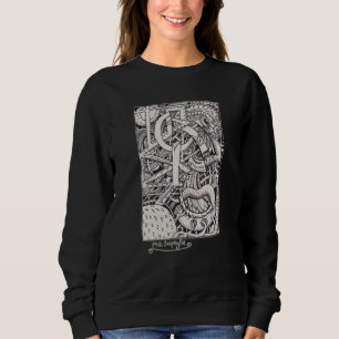 Mr. Emptyful, Tinte zeichnend Sweatshirt