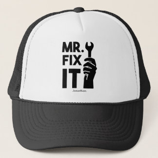 Mr. Fix It Handyman Personalized Truckerkappe