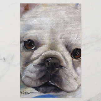 "Mr. French" französisches Gemälde von Bulldog-Fra