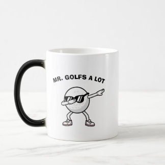 MR. GOLFS A LOT,Funny Golf Verwandlungstasse