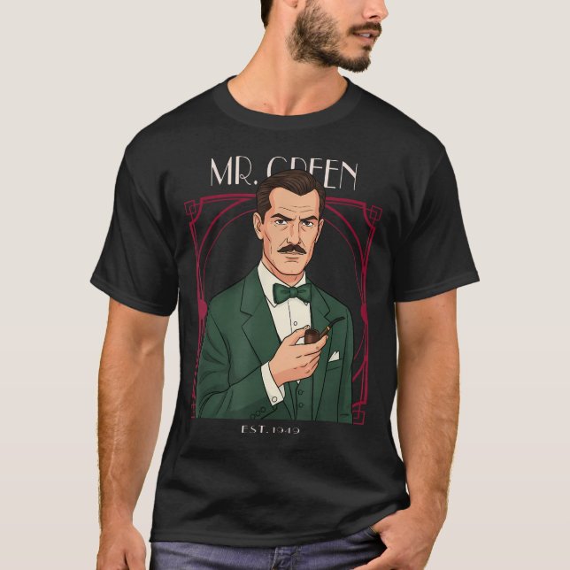 Mr Green - Hinweis T-Shirt (Vorderseite)
