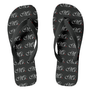 Mr. Husband Groom Seine neuen Wünsche Flip Flops