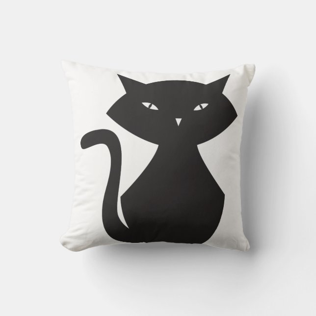 Mr. Kats Serie - Sheba personalisierbares Kissen (Vorderseite)