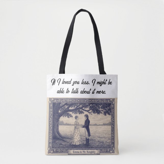 Mr. Knightley's declaration Tasche (Vorderseite)