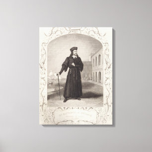 Mr Macready as Shylock, Act I Scene 3, in 'The Mer Leinwanddruck