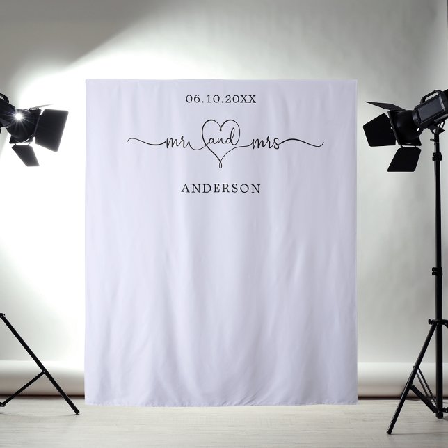 Mr. Mers heart Foto lavender wedding Wandteppich (Von Creator hochgeladen)