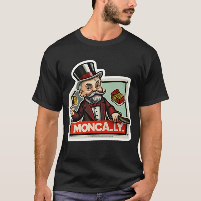 Mr. Monopoly T-Shirt (Vorderseite)