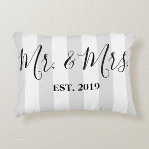 Mr & Mrs Decorative Pillow Dekokissen