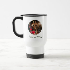Mr Mrs Love Birds Photo Mug Reisebecher
