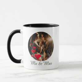 Mr Mrs Love Birds Photo Mug Tasse
