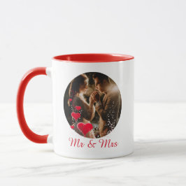 Mr Mrs Love Birds Photo Mug Tasse