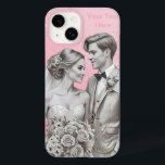Mr & Mrs Loving Couple Just Married Gifts Case-Mate iPhone 14 Hülle<br><div class="desc">Mr & Mrs Loving Couple Just Married Case-Mate iPhone 14 Fall</div>