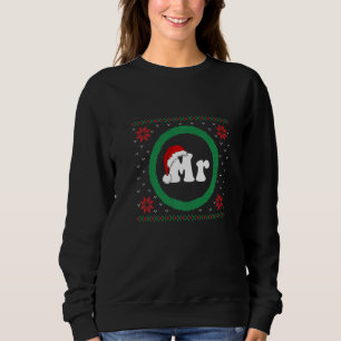 Mr. Mrs. Santa Seine und ihre Matching Paare Ugly Sweatshirt