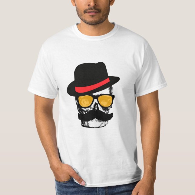 mR MUSTACH T-Shirt (Vorderseite)