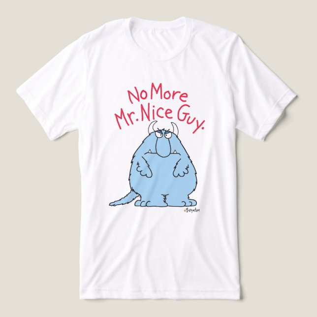 Mr. Nice Typ Tri-Blend Shirt (Design Vorderseite)