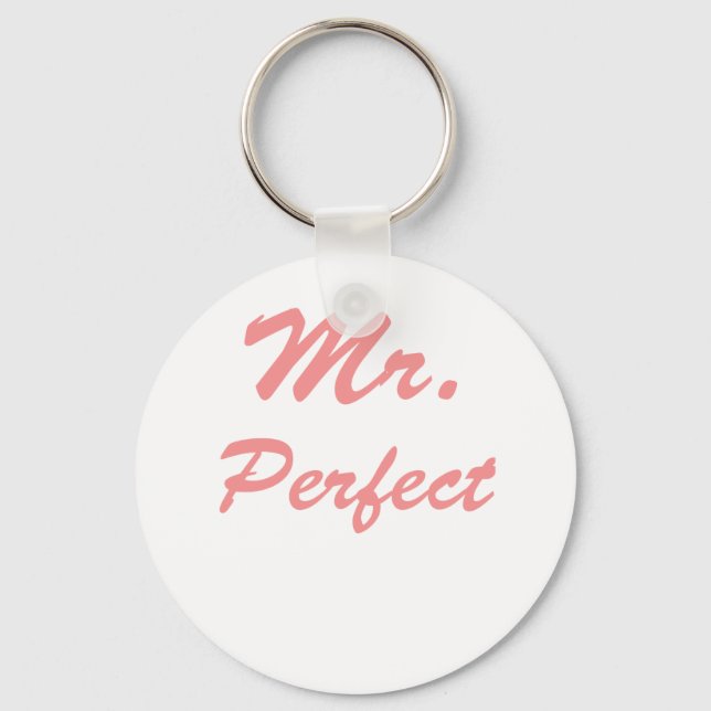 Mr. Perfect Schlüsselanhänger (Vorderseite)