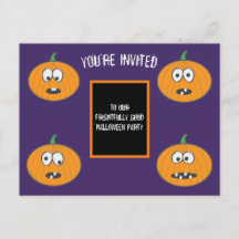 Mr. Pun! Halloween-Einladungskarte