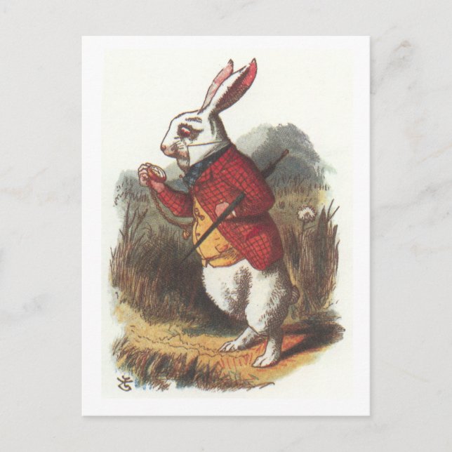 Mr. Rabbit! Postkarte (Vorderseite)
